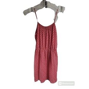 GAP Women’s Red Stripe Dress Medium Casual Spring Summer